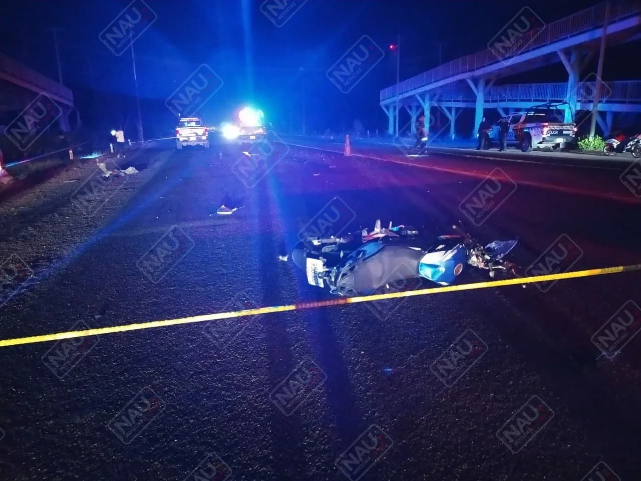 Muere motociclista en la carretera Puerto Madero- Tapachula
