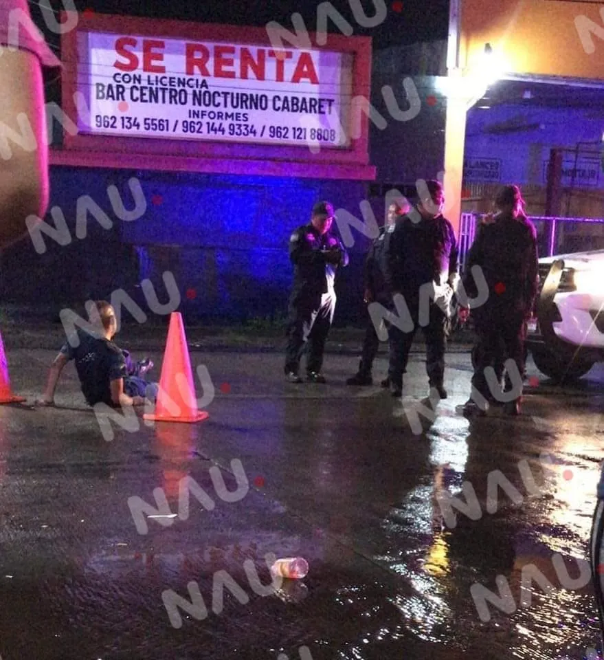 Vehículo no identificado atropella a una persona en la zona diamante.