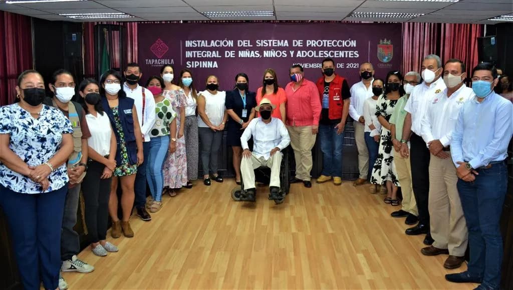 AYUNTAMIENTO INSTALÓ EL SISTEMA DE PROTECCIÓN INTEGRAL DE NIÑAS, NIÑOS Y ADOLESCENTES, SIPINNA TAPACHULA