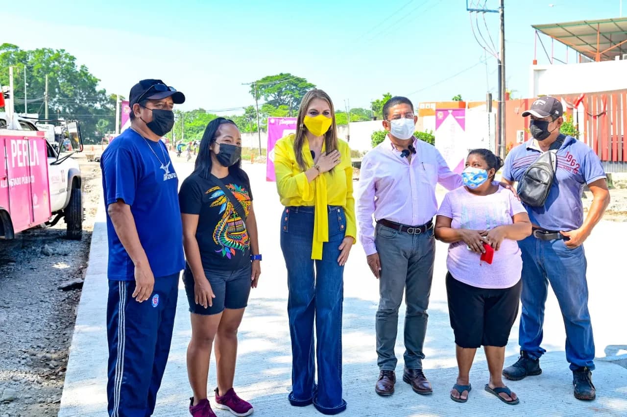 CON MÁS OBRAS, TAPACHULA AVANZA EN SEGURIDAD, PROGRESO Y BIENESTAR: ROSY URBINA