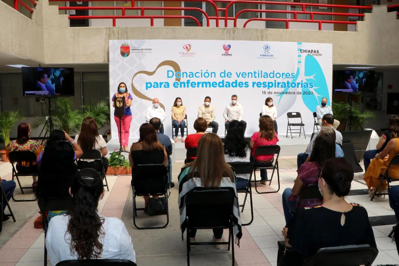 Voluntariado FGE y Funsalud suman esfuerzos por el Plan Estatal Emergente COVID-19