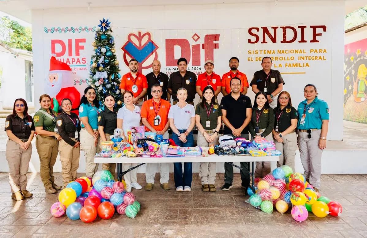 Realiza INM en Chiapas entrega de donativos del “Migratón 2025” en Tapachula