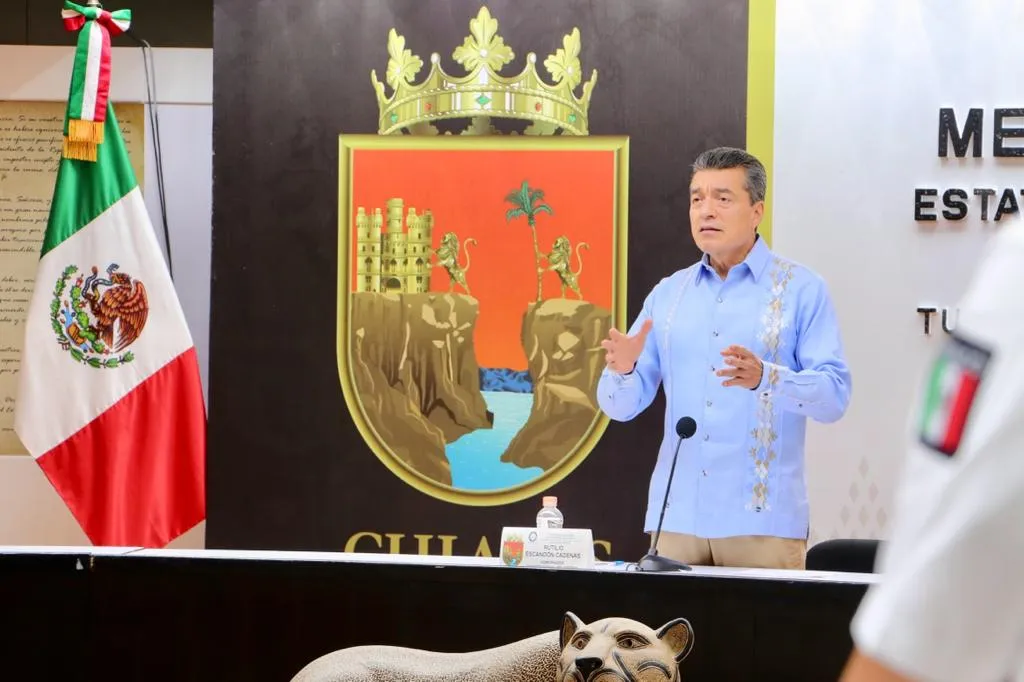 Desde la Mesa de Seguridad, Rutilio Escandón reitera el llamado a extremar precauciones por lluvias
