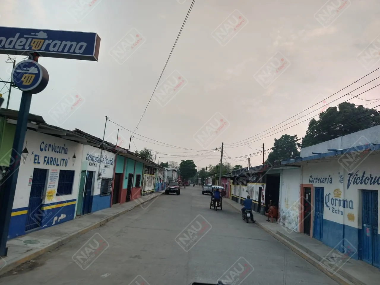 Policías realizan operativo para evitar cantinas abiertas en Mapastepec por COVID 19
