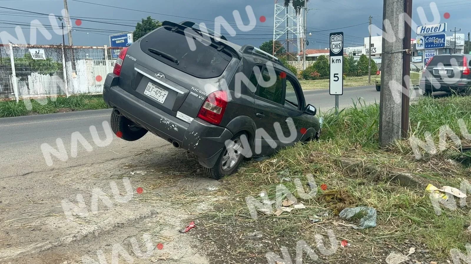 Solo daños en accidente