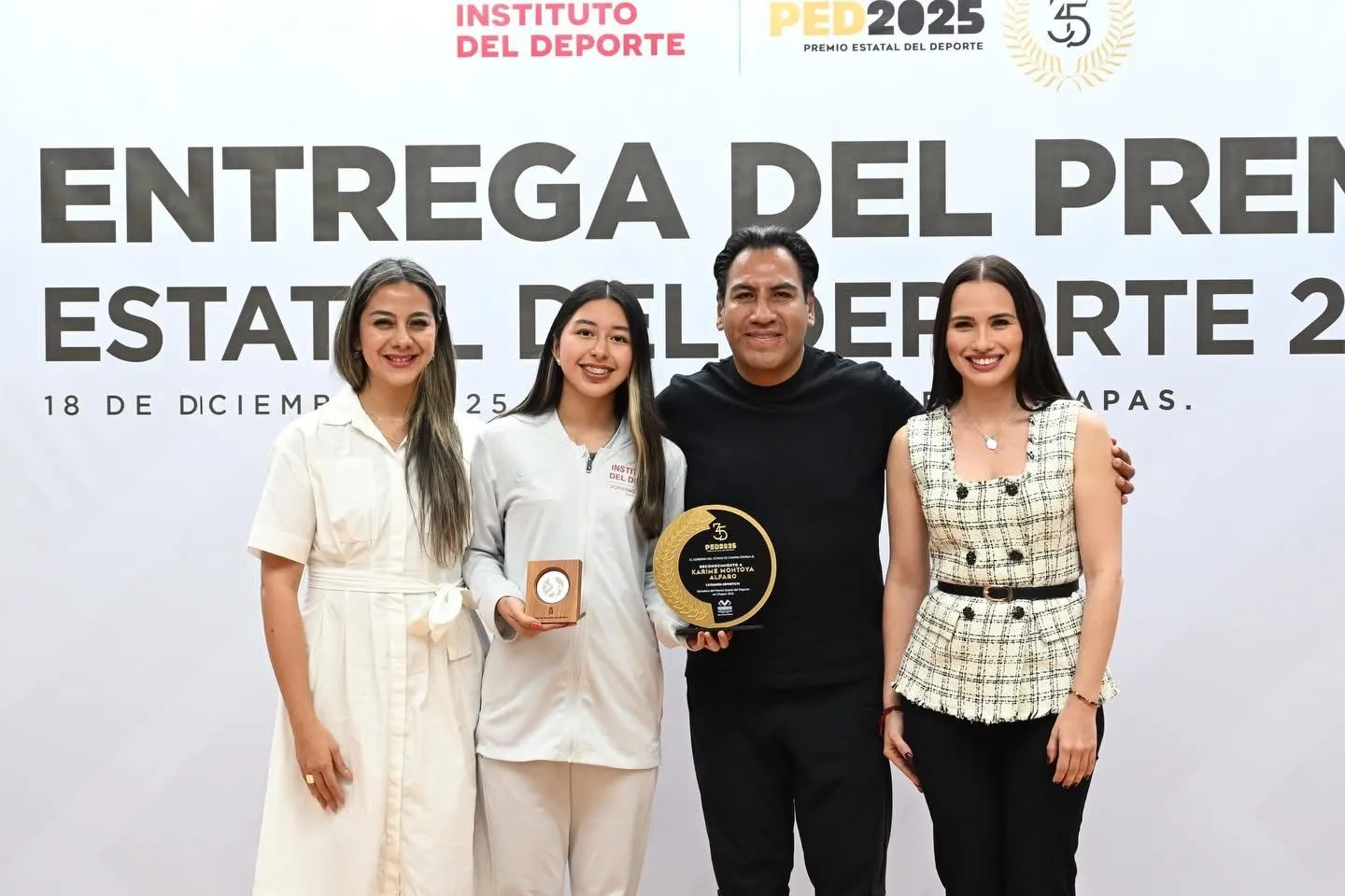 Eduardo Ramírez entrega Premio Estatal del Deporte 2025 y refrenda su compromiso con las y los atletas