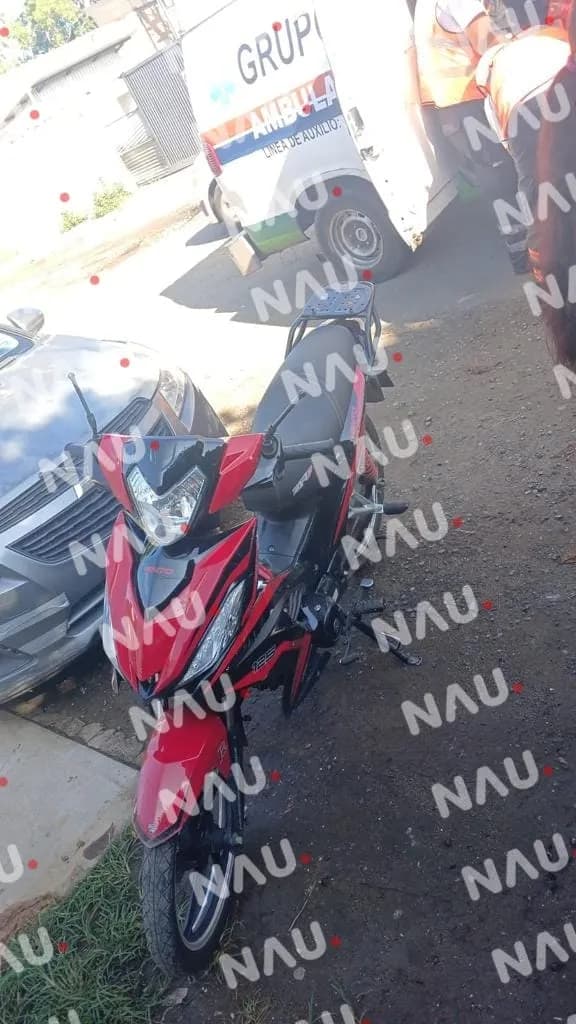 Se accidentaron dos mujeres contadoras de gota a gota