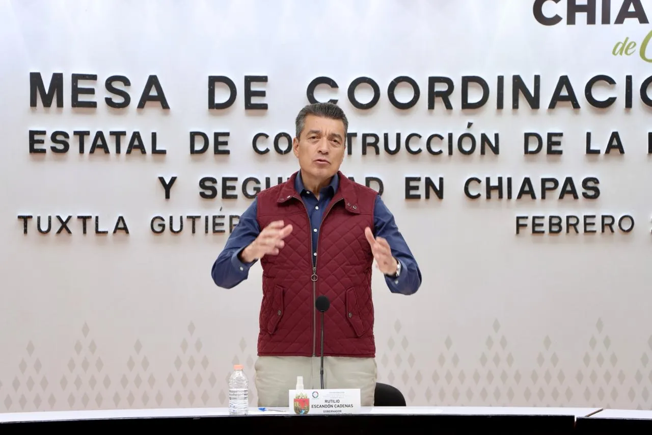 Chiapas registra 49 puntos de calor; exhorta Rutilio Escandón a evitar incendios forestales