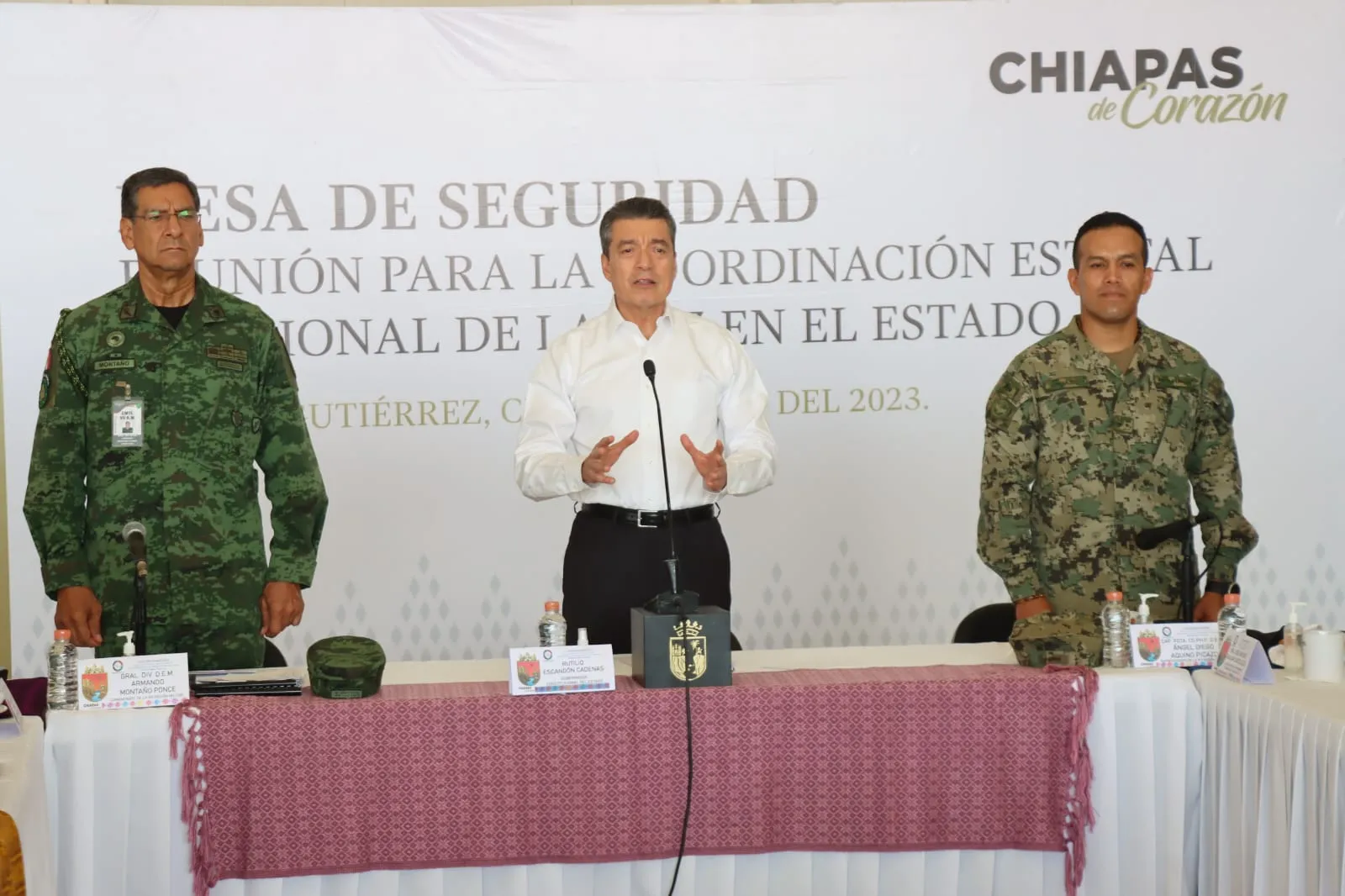 Súmate al cuidado de las riquezas naturales de Chiapas al prevenir los incendios: Rutilio Escandón