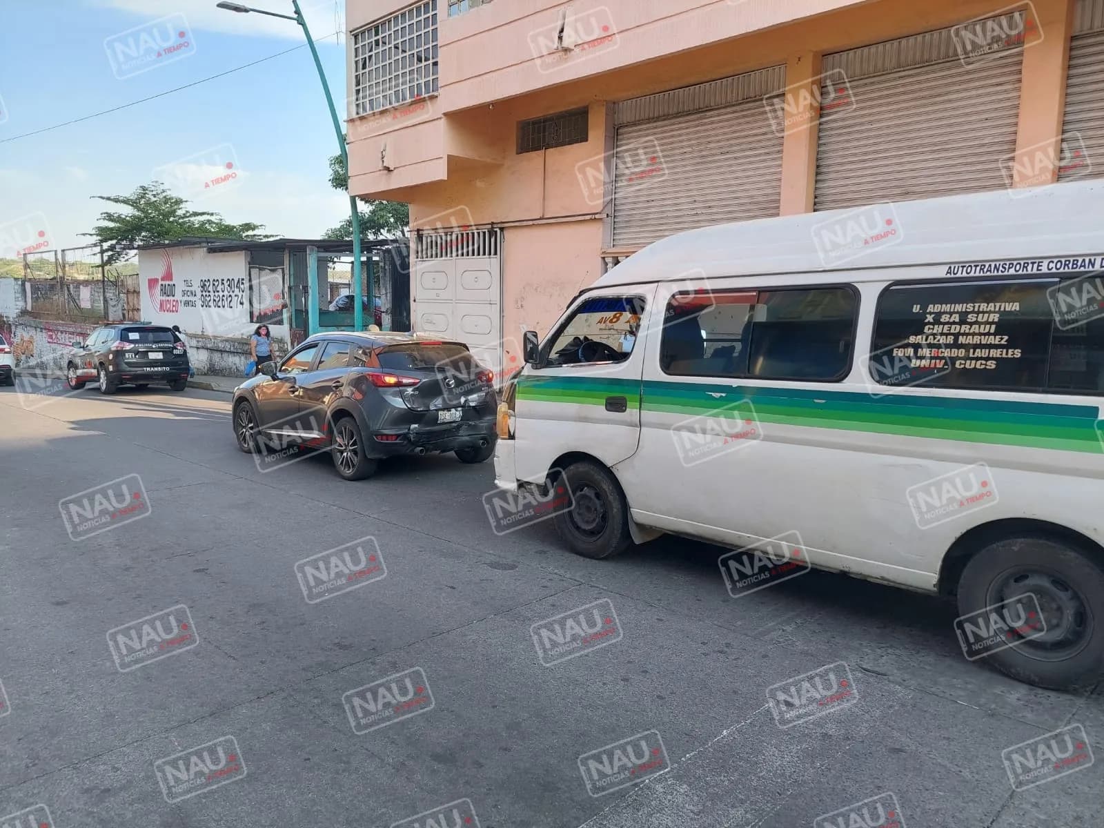 Daños materiales por 40 mil pesos deja accidente