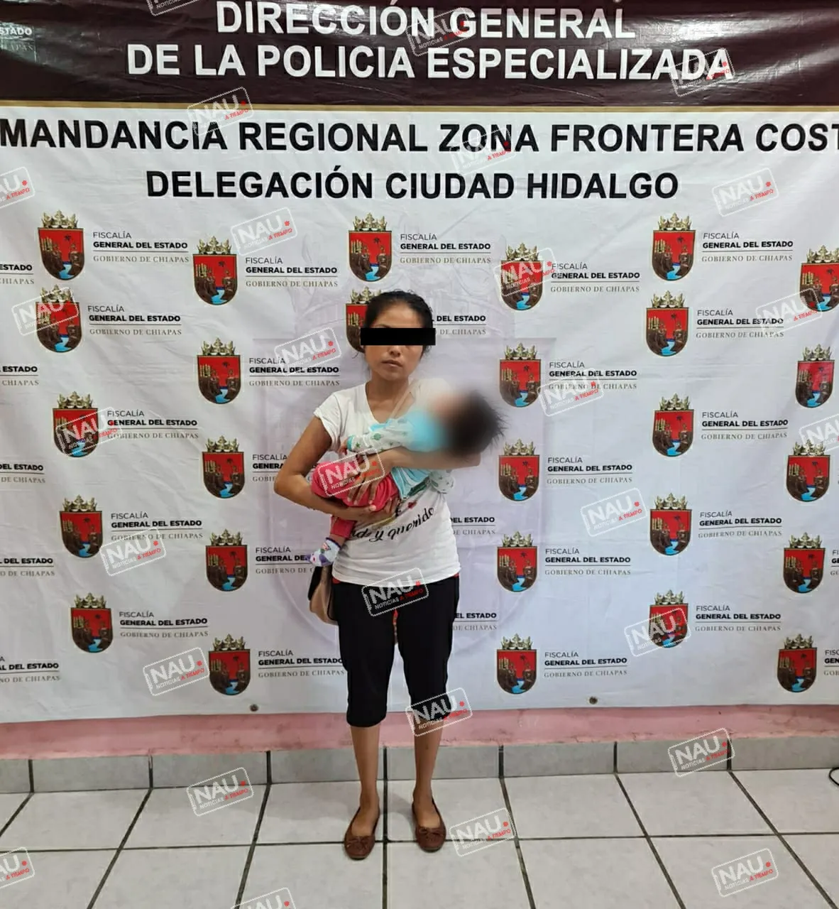 Recuperan a menor de edad sustraída de su madre.
