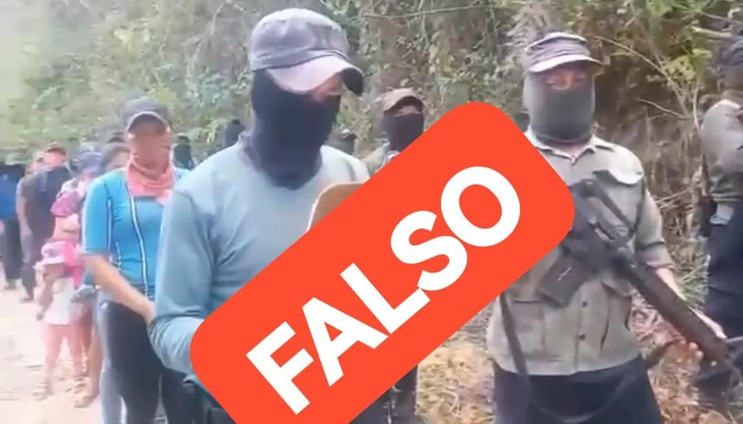 Aclaran falsedad de video sobre supuesto grupo de autodefensa en Tila