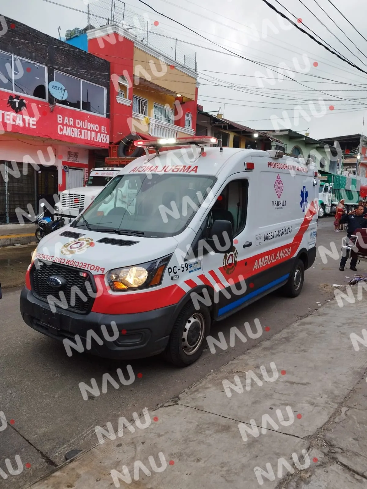 “Vídeo” Muere indigente cerca del mercado San Juan