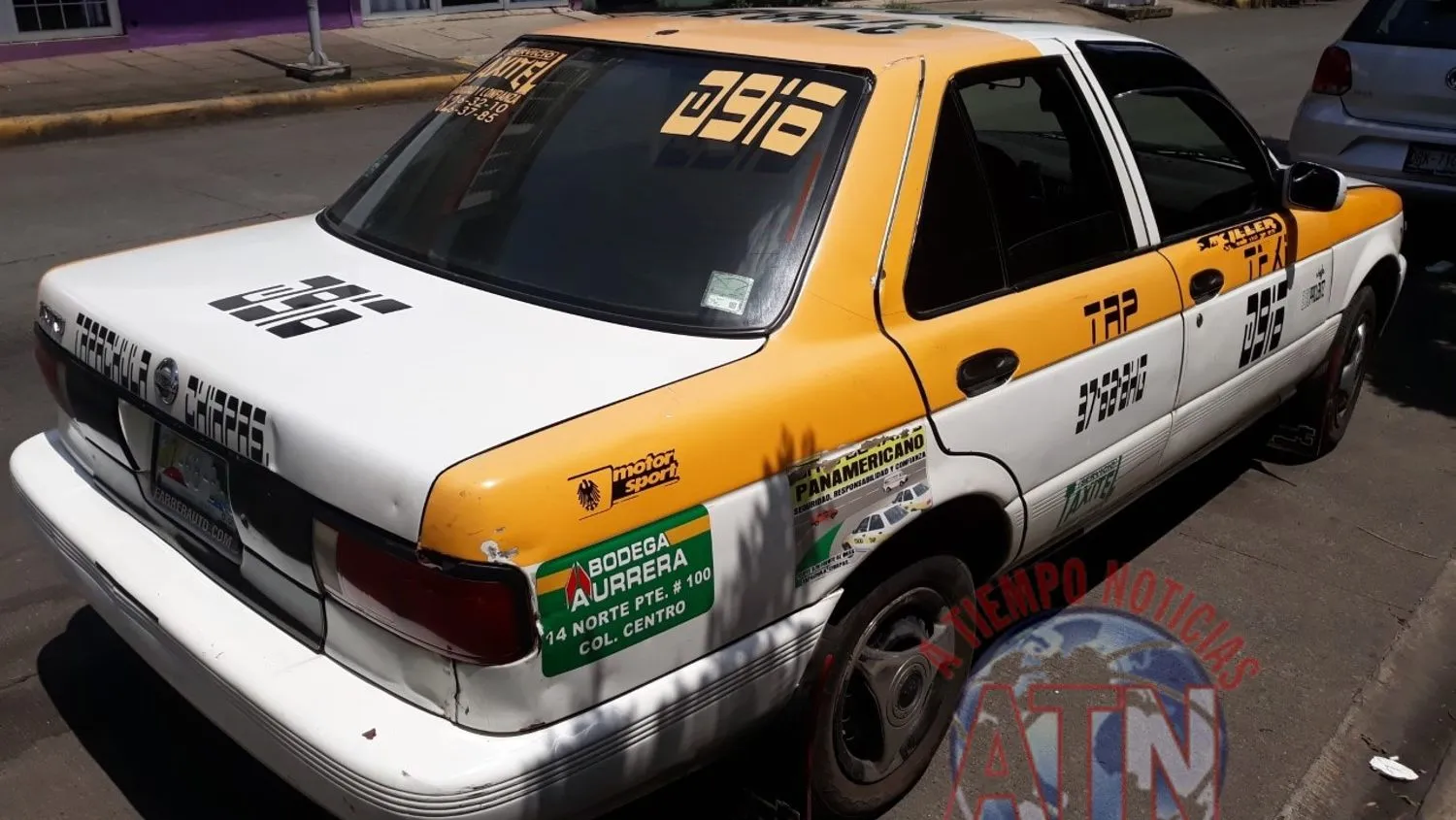 Ciclista fue arrollado por un taxista