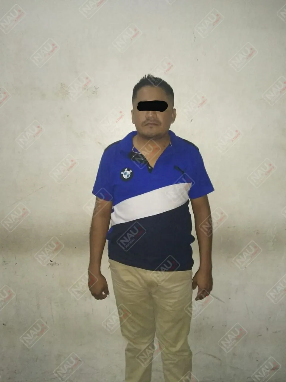 Taxista detenido por lesionar a su cuñado en Huehuetán