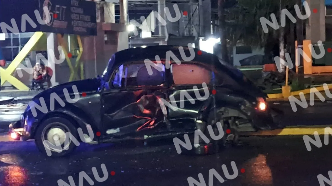 Accidente de tránsito en la 17 Oriente deja un lesionado