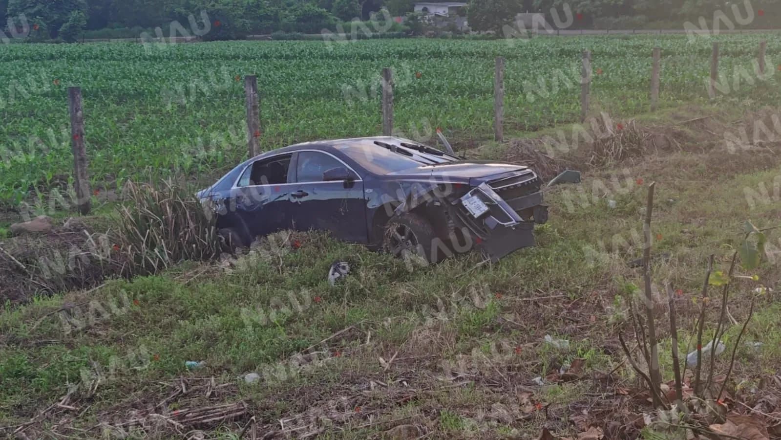 Accidente vehicular en el libramiento Sur Oriente