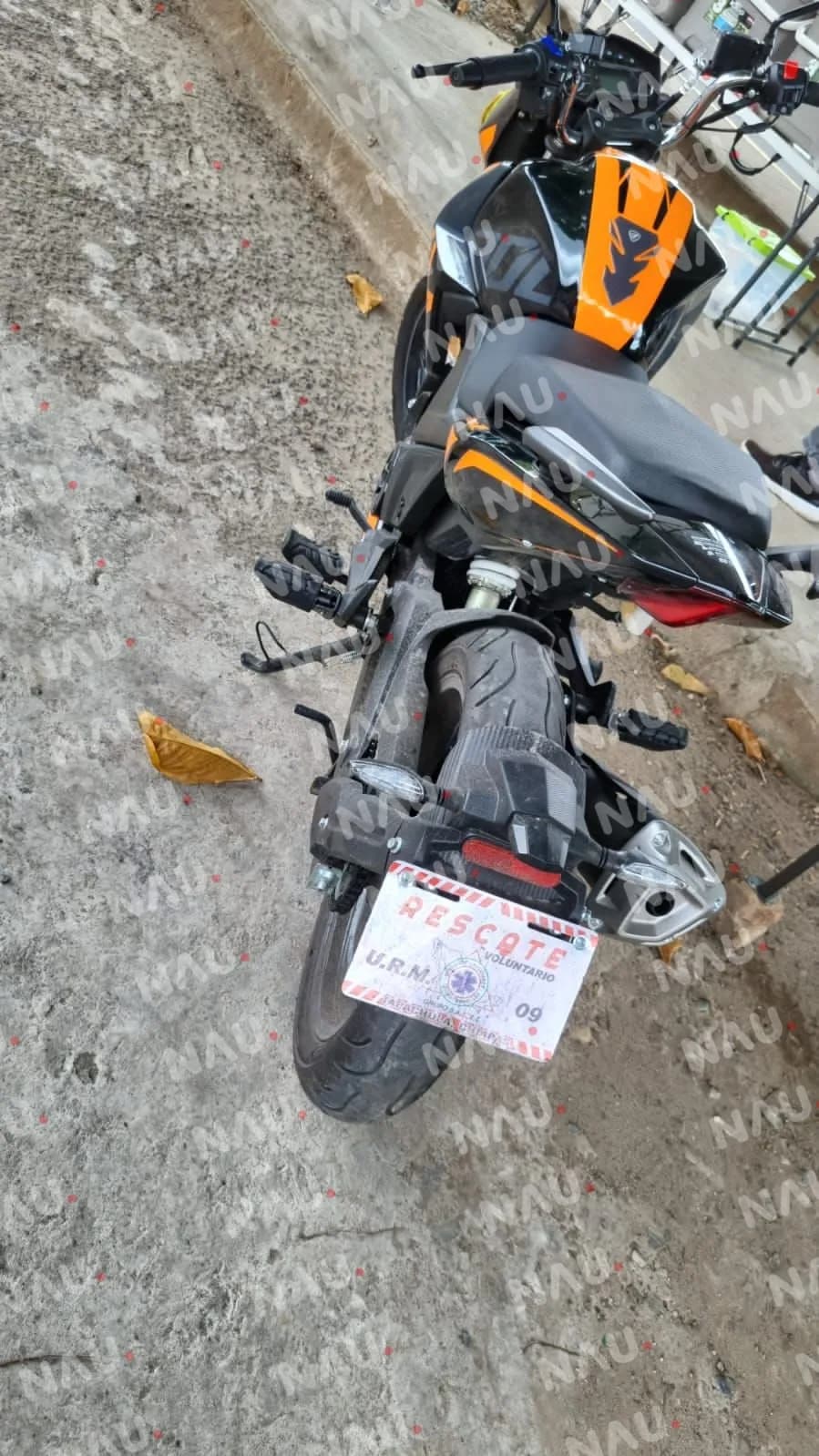 SAE atiende a persona lesionada en el Boulevard Príncipe Akishino