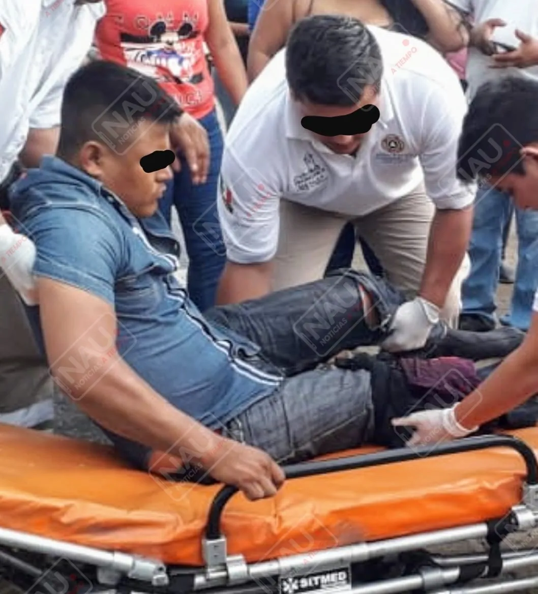 Militar derrapó en su motocicleta
