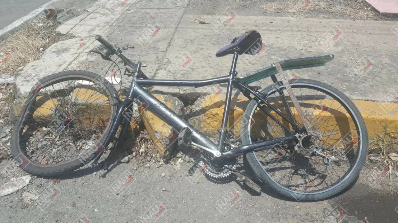 Ciclista lesionado al ser atropellado en la colonia 5 de febrero
