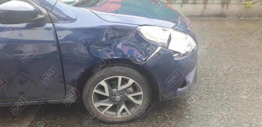 Motociclista hace corte de circulación y es impactado por un vehículo