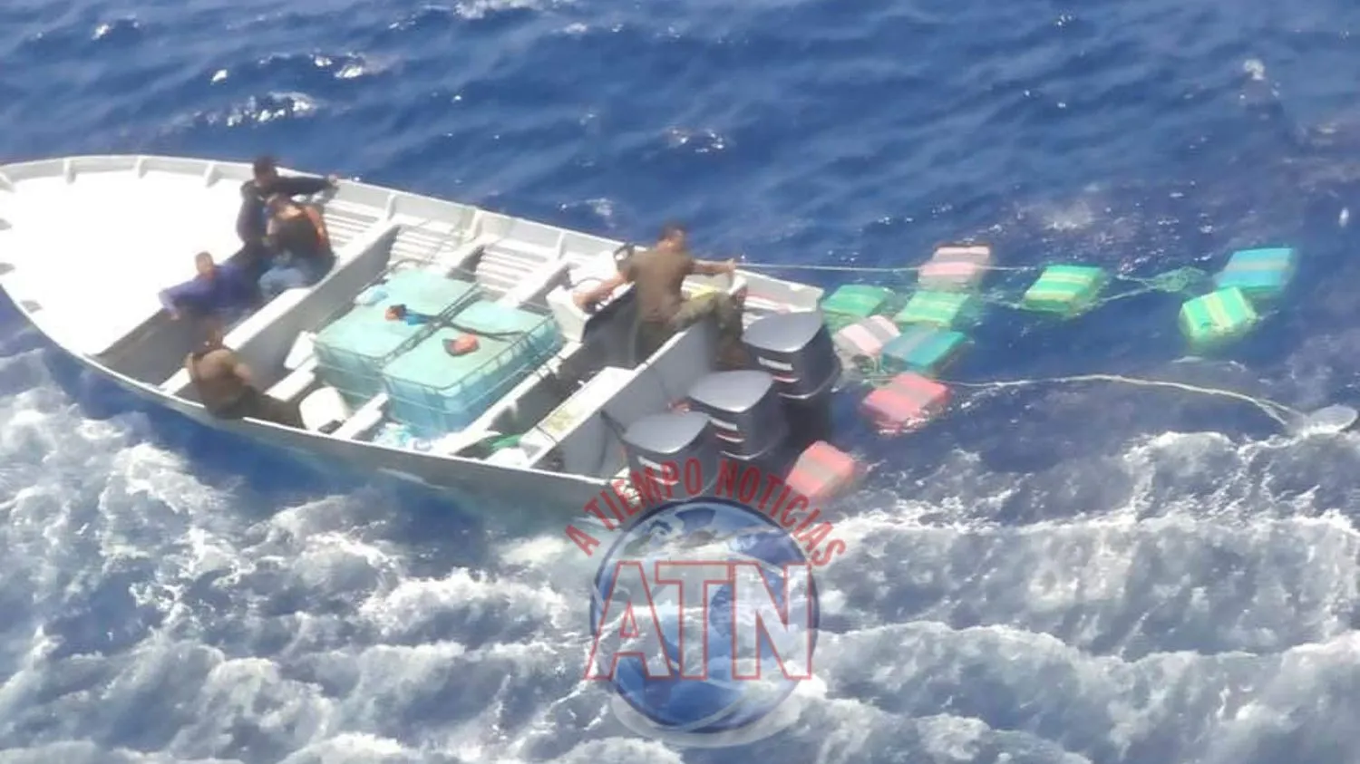 Duro golpe al narcotráfico en Alta mar
