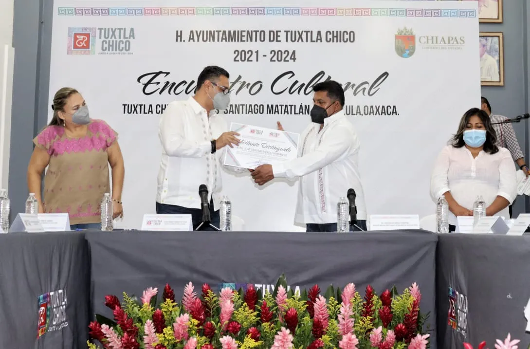 Tuxtla Chico y Santiago Matatlán, Tlacolula, Oaxaca, unen lazos culturales