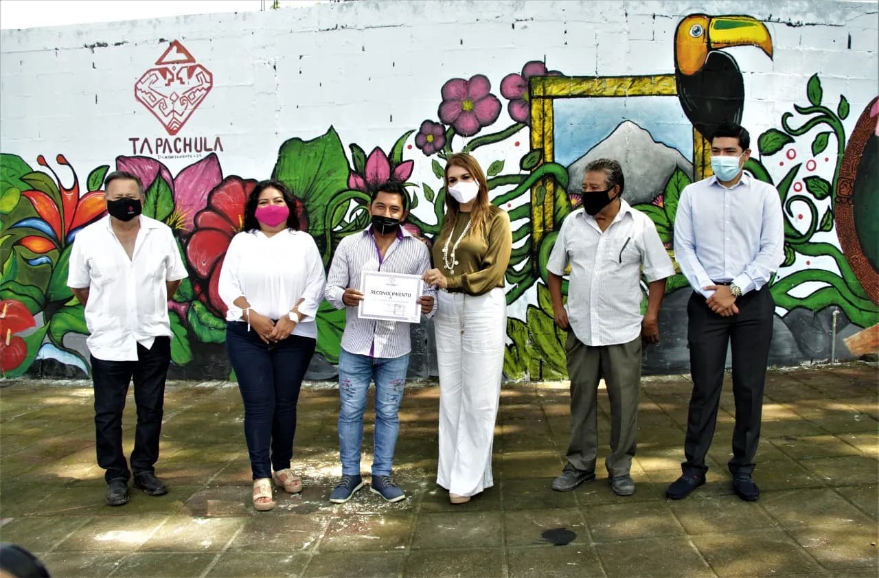 DEVELAN MURAL CONMEMORATIVO AL “DÍA INTERNACIONAL DE LA ECOLOGÍA” EN TAPACHULA
