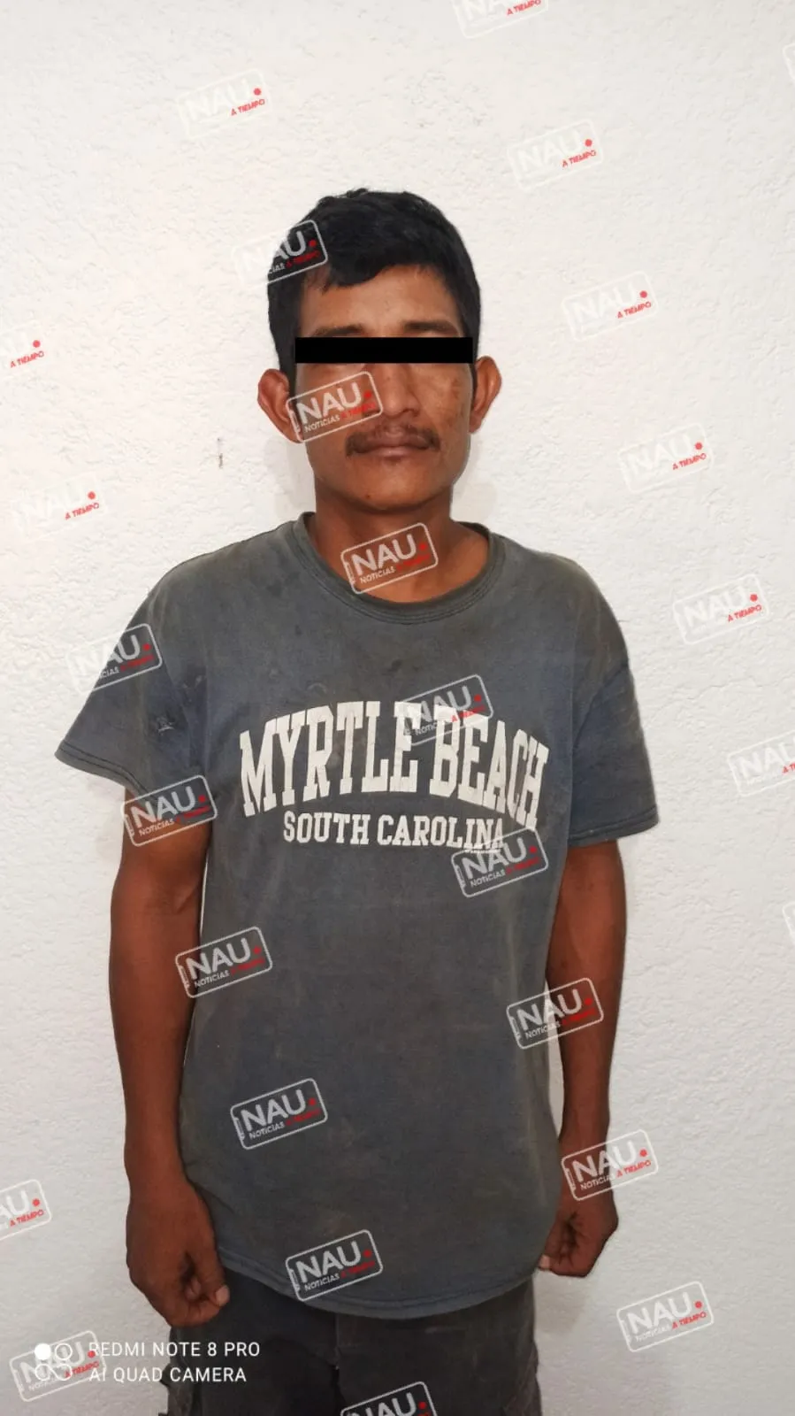 Fue detenido por conducir en estado de ebriedad una motocicleta.