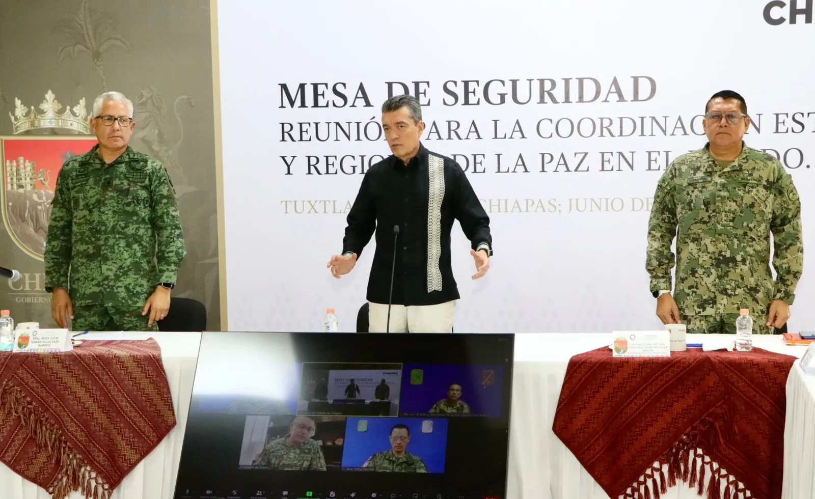 Autoridades establecen acciones de seguridad y atienden a la población de Tila: Rutilio Escandón