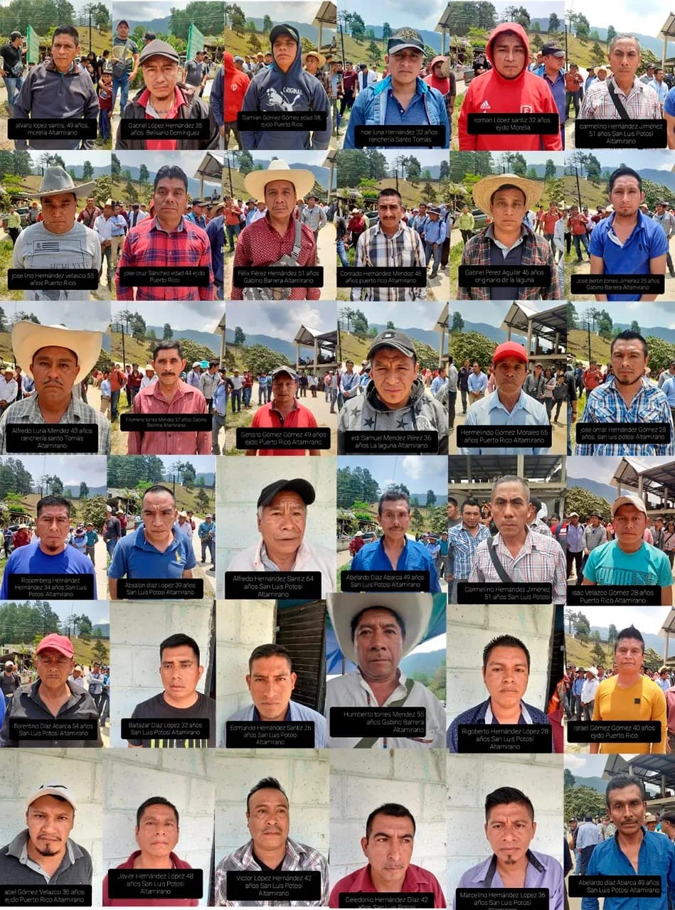 Logra Gobierno de Chiapas liberación de 35 personas retenidas en Altamirano