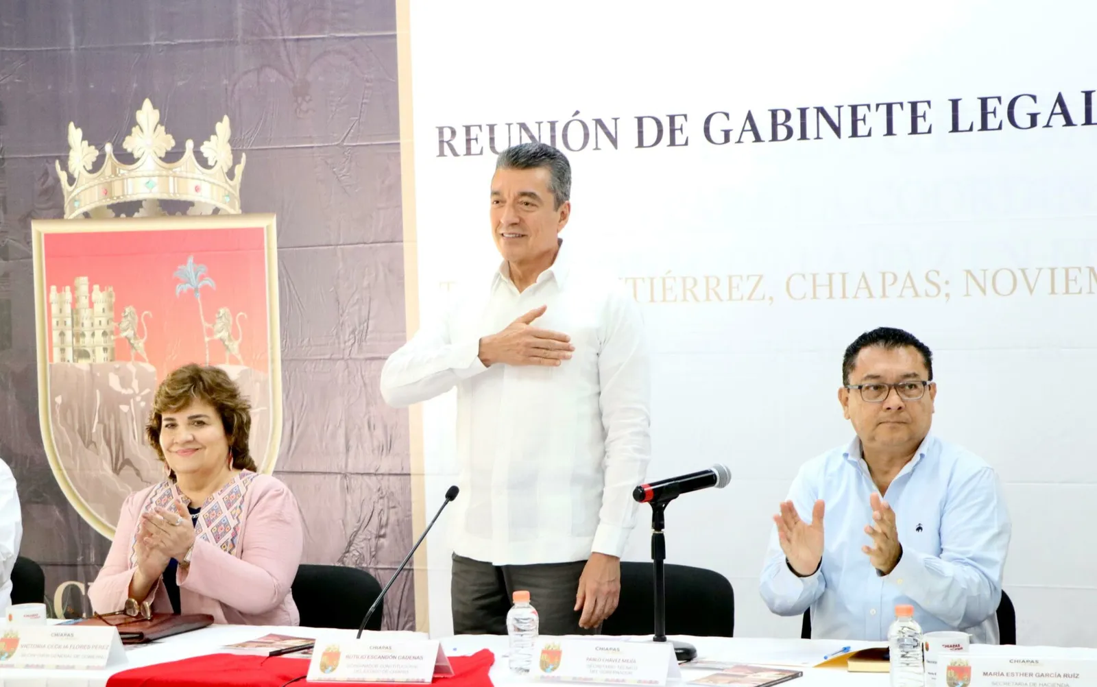 La mejor obra que vamos a heredar es la reducción de la pobreza en Chiapas: Rutilio Escandón