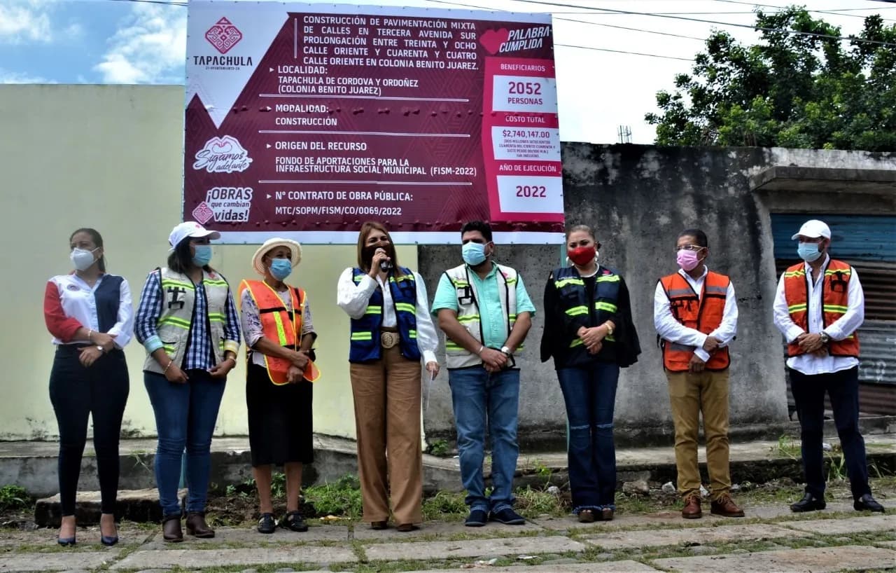 CON OBRAS INTEGRALES MEJORAN LA SALUD DE HABITANTES DE LA COLONIA BENITO JUÁREZ