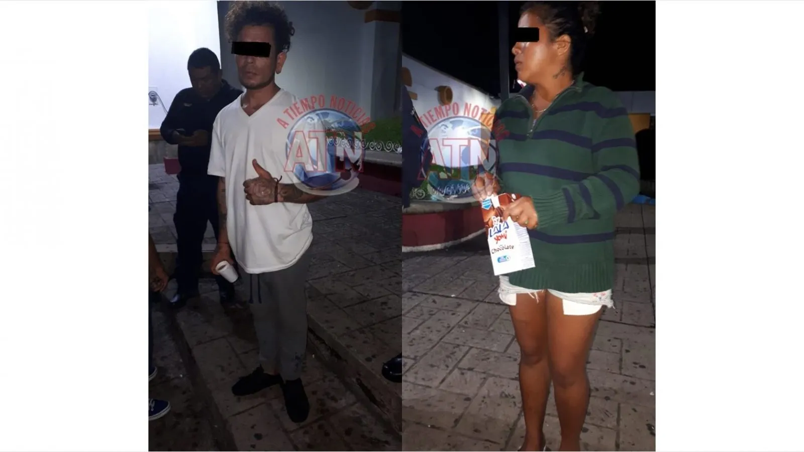 Detienen a una pareja por el robo de un celular