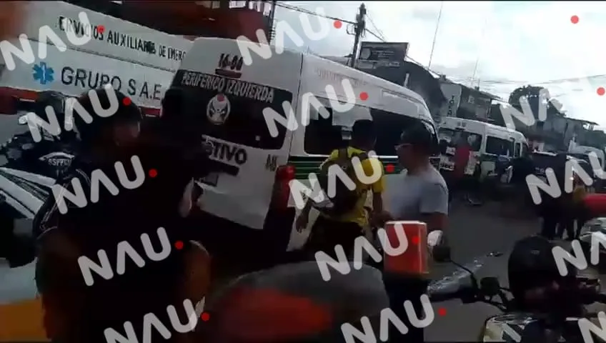 “Vídeo” Hieren a combista en un asalto