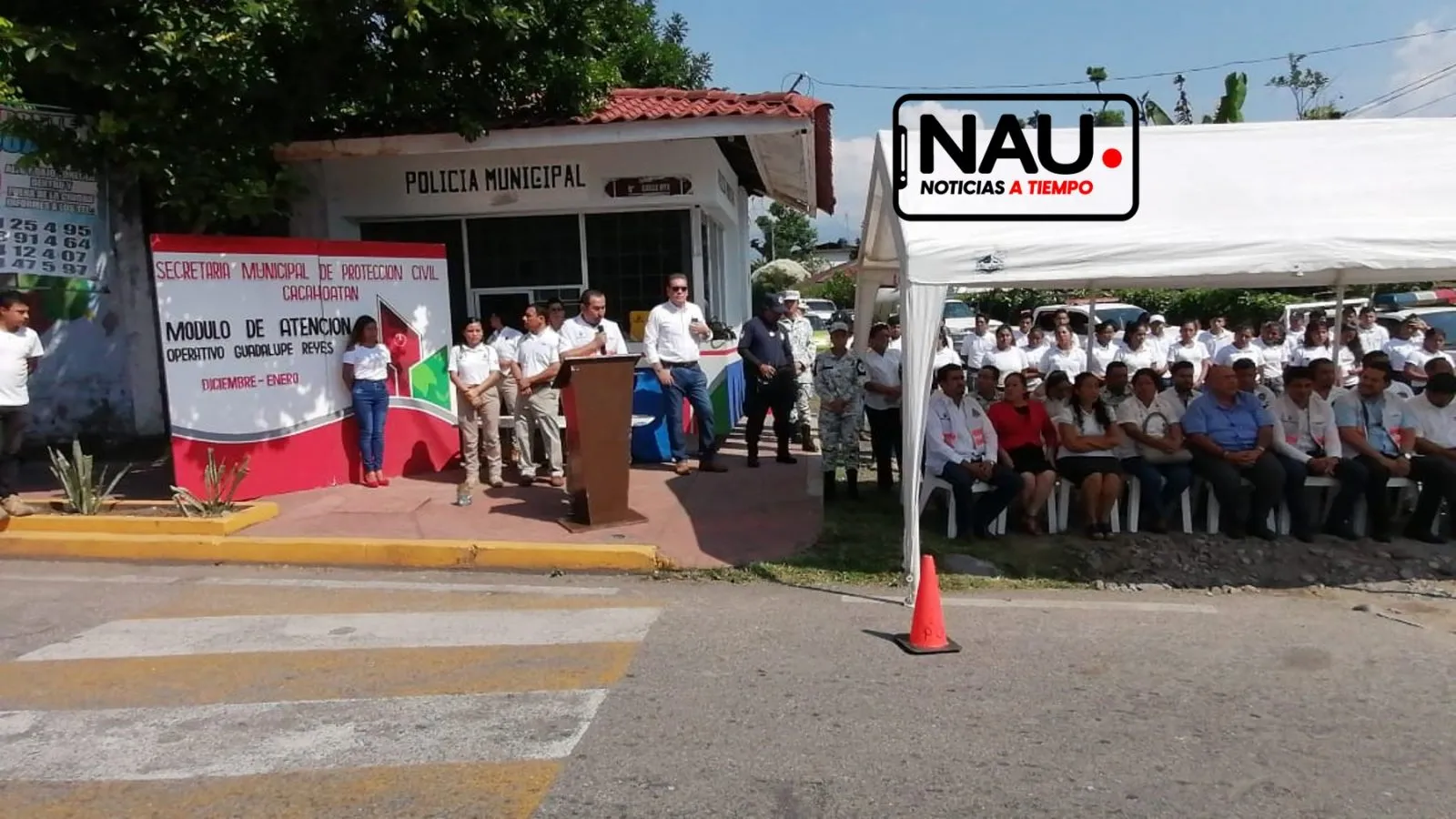 Inicia operativo Guadalupe-Reyes en Cacahoatán