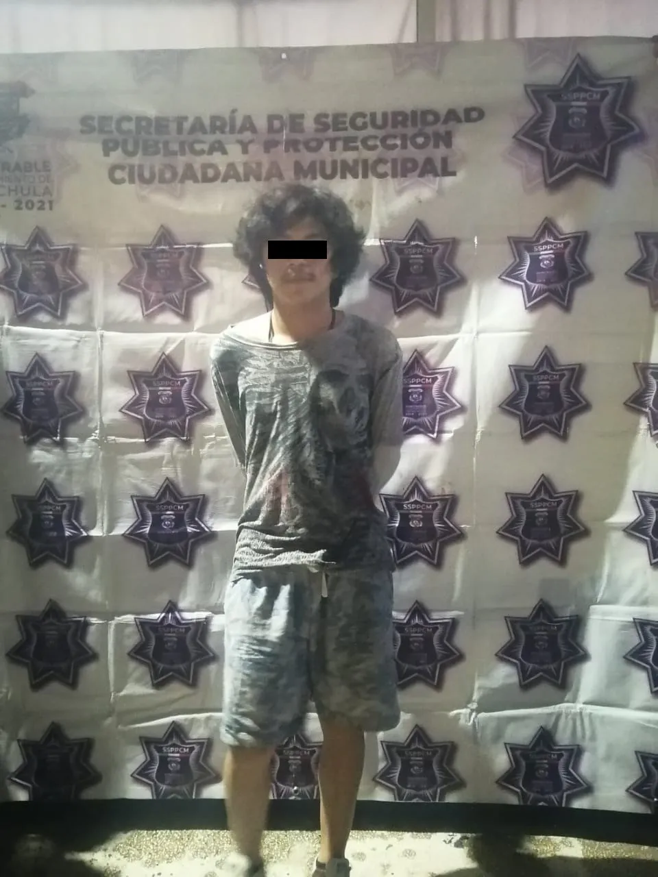 DETIENE POLICÍA MUNICIPAL DE TAPACHULA A SUJETO CON MAS DE 4.5 KILOS DE MARIHUANA