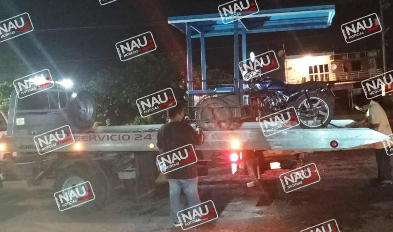 Mototriciclo fue abandonado en Puerto Madero.