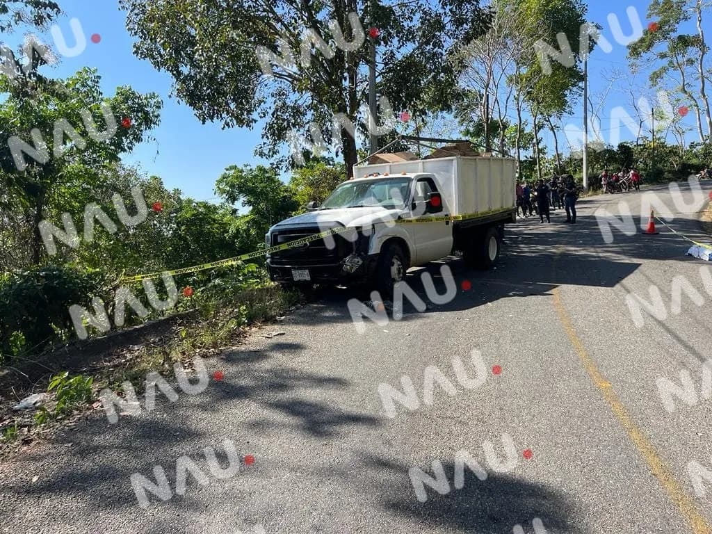 Muere joven en accidente de motocicleta