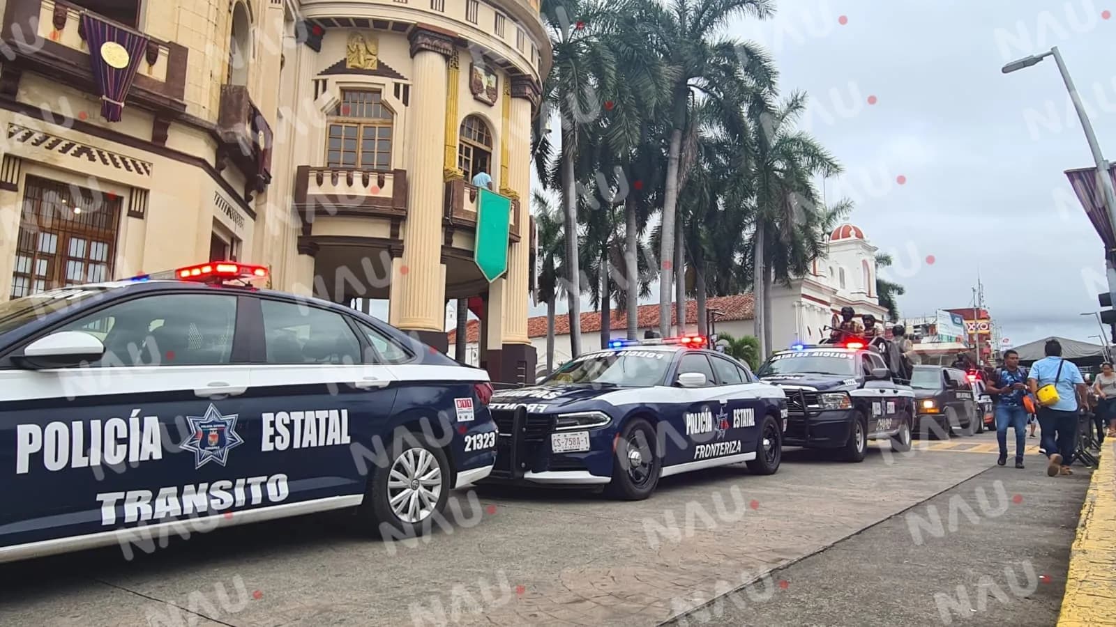 Saldo blanco en la frontera reportan las autoridades estatales y municipales en el grito de Independencia