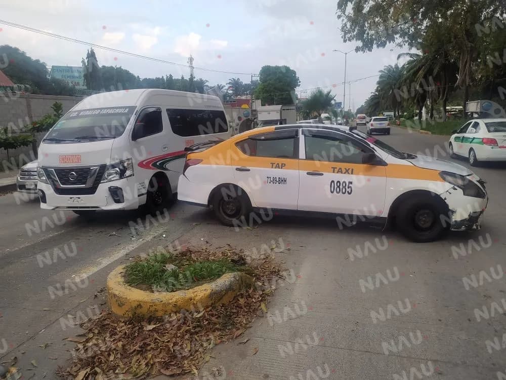 Solo daños deja choque por alcance