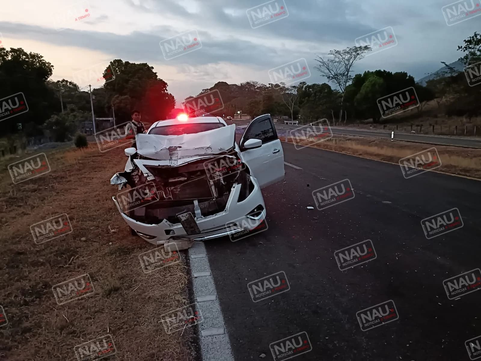 Solo daños se registran accidentes sobre el tramo carretero Pijijiapan – Mapastepec