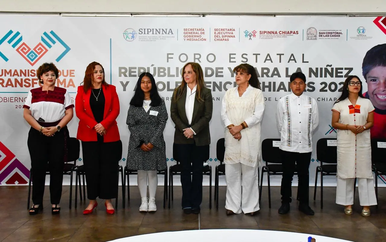 Se lleva a cabo el “Foro Estatal República de y para la Niñez y Adolescencia Chiapas 2025” en San Cristóbal
