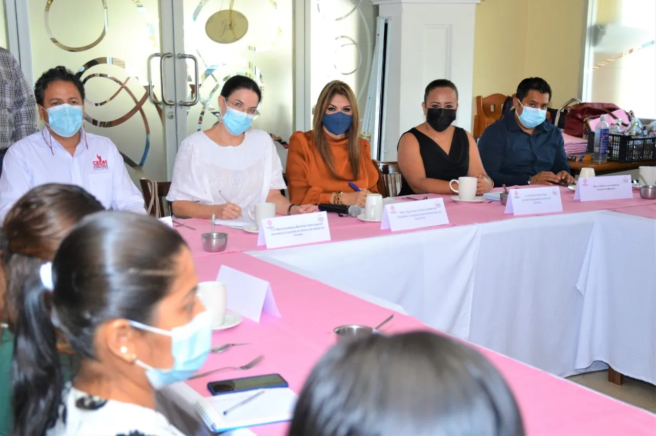 FORTALECERAN LA PREVENCIÓN CONTRA LA VIOLENCIA HACIA LAS MUJERES EN LA REGIÓN DEL SOCONUSCO