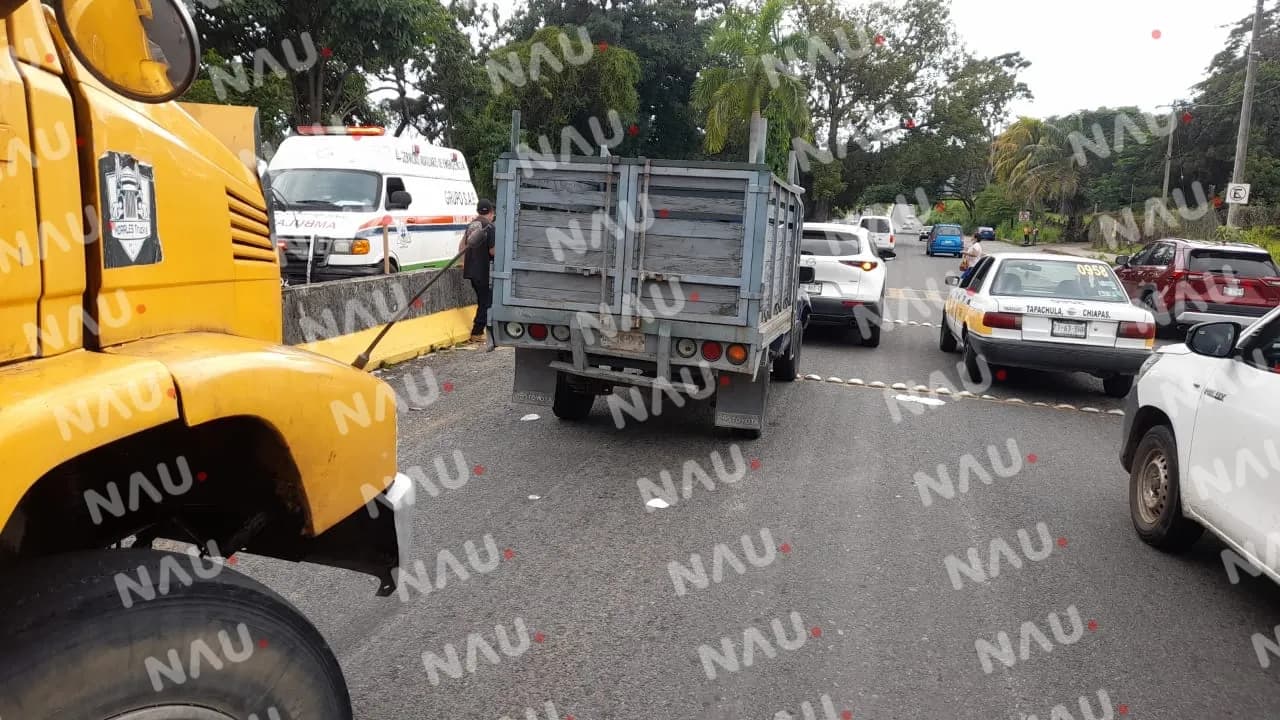 Daños por más de 12 mil pesos, deja choque múltiple