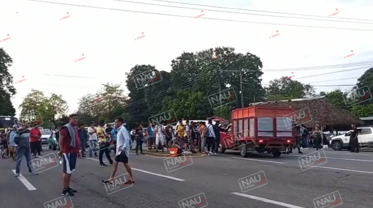 Caravana de migrantes utiliza niños y niñas como escudo humano