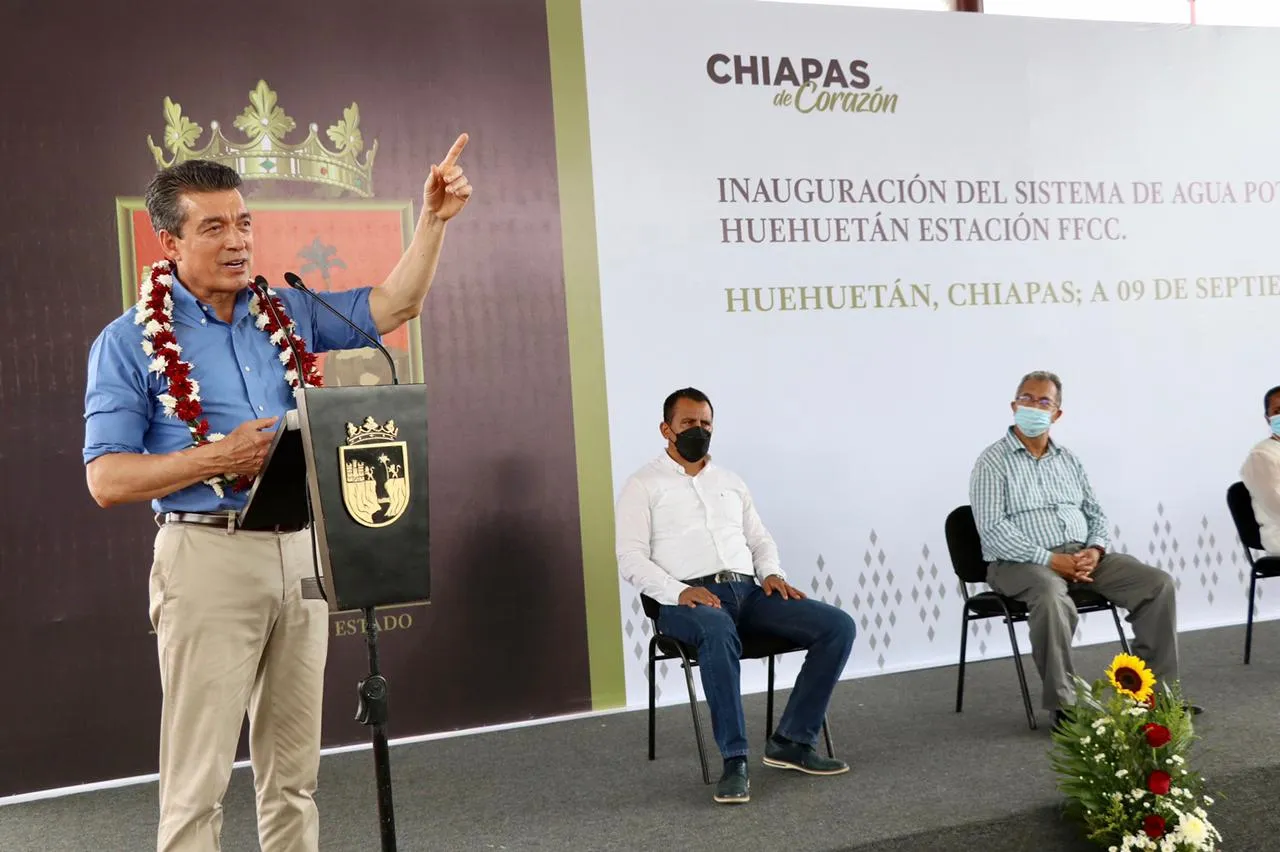 Impulsamos obras para garantizar el derecho de acceso al agua limpia: Rutilio Escandón