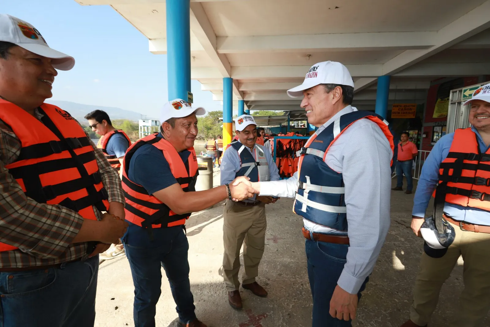 Invita Rutilio Escandón al turismo nacional y extranjero a disfrutar del Cañón del Sumidero
