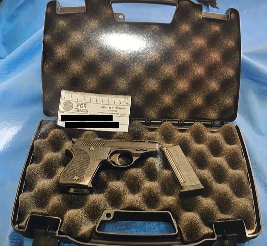 FGR OBTIENE VINCULACIÓN A PROCESO CONTRA UNA PERSONA EXTRANJERA POR PORTACIÓN DE ARMA EN CHIAPAS
