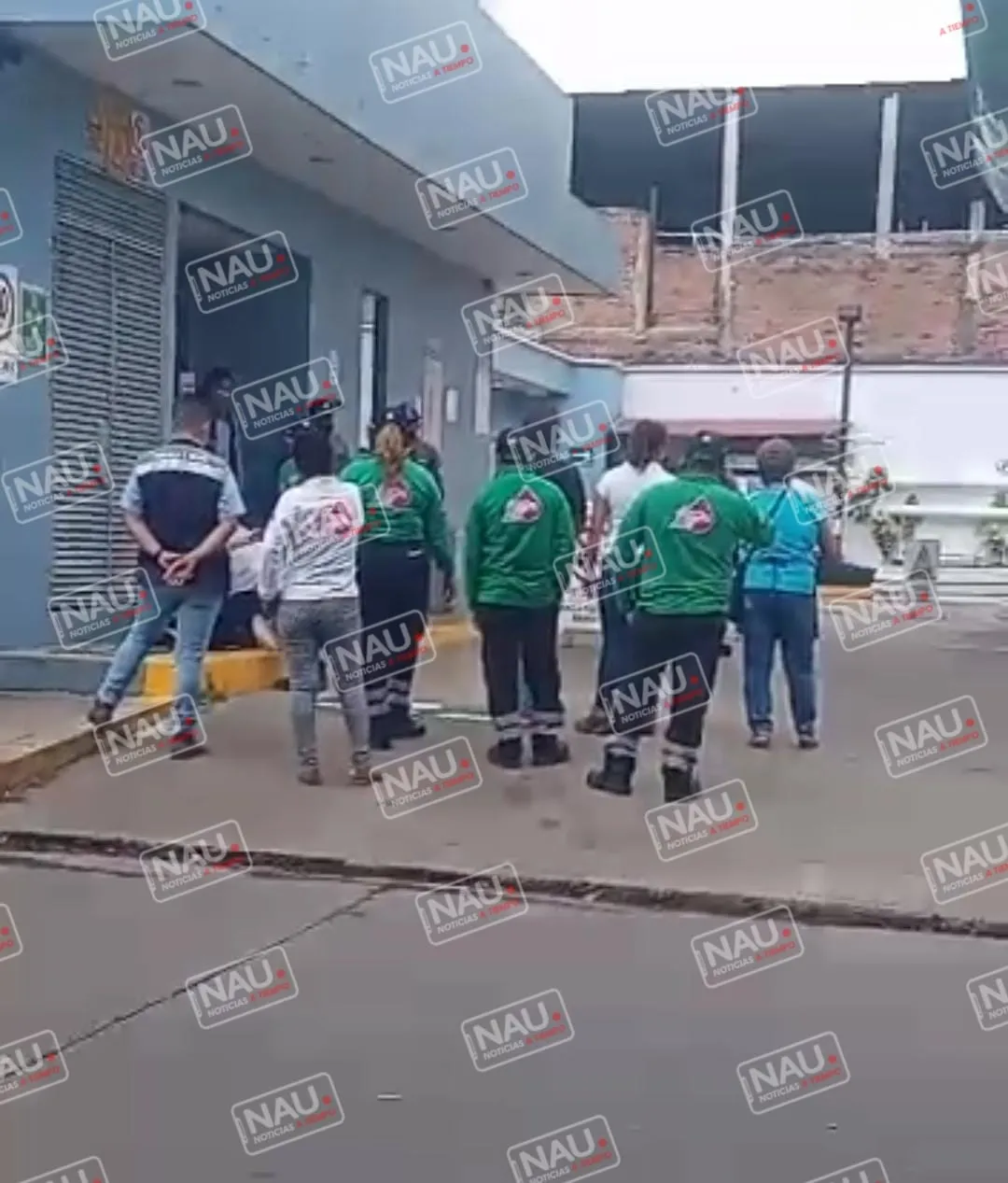 Simulacro causa movilización policías en Tapachula